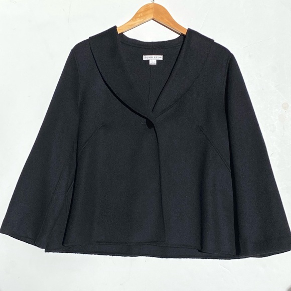 PENDLETON Women’s Single Button Black Wool Blazer size large - Picture 1 of 4